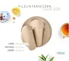 Untersetzer FILZ, 3 mm dick, rund, D 50 cm, graubeige Produktbild-Vorschau 2