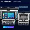 10-palcové autorádio pre VW Passat B6 B7 CC Magotan Náhľad obrázku produktu 2