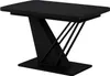 Esstisch Vicco Fenaro Schwarz 120-160 x 80 cm ausziehbar, Produktbild-Vorschau 1