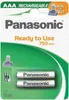 Panasonic Akku for DECT USE -AAA Micro 1.20V 750 mAh 2 Stk. Produktbild-Vorschau 2