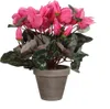 Mica Decorations Cyclamen Kunstpflanze im Blumentopf Stan - Produktbild-Vorschau 1