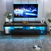 Mobile TV Sweiko LED lucido, adatto per TV fino a 70 Anteprima dell’immagine prodotto 2