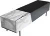 FineBuy Mobile TV basso nero 150 cm bianco Mobile TV Mobile Anteprima dell’immagine prodotto 6
