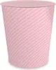 itenga Papierkorb ca. 11 Liter - STRIPE - pastell rosa Produktbild-Vorschau 1