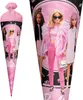 ROTH Schultüte groß Barbie 70 cm rund Filzverschluss Produktbild-Vorschau 3