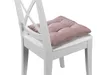 Set di 2 cuscini per sedia | Cuscini rosa antico 38 x 38 x Anteprima dell’immagine prodotto 1