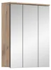 Spiegelschrank Mason BxHxT 60 x 77 cm x 18 cm eiche Produktbild-Vorschau 1