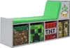 MINECRAFT - Lavička, polička na čítanie, lavička s vankúšom Náhľad obrázku produktu 1