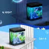 7 Liter Aquarium Komplettset LED mit Pumpe， Kleines Produktbild-Vorschau 5