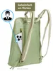 Leder Rucksack Handtasche klein Vario Gurt Geheimfach Produktbild-Vorschau 3