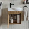 Roomart LEO Badmöbel-Set 2-teilig 46.5 cm breit,  Eiche Produktbild-Vorschau 4