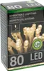 Światełko LED, minilampki, 80 ciepłobiałych diod, długość 6 Podgląd zdjęcia produktu 4