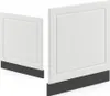 Frontblende Vicco R-Line Weiß Landhaus 60 cm ohne Produktbild-Vorschau 4