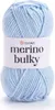 YarnArt Merino Bulky Wolle 215 Hellblau, 100g/100m, Weich & Produktbild-Vorschau 1