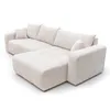Idohome–Ecksofa Pedro XL Chenille mit Schlaffunktion und Produktbild-Vorschau 5