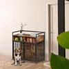 Klatka dla psa Relaxdays w stylu meblowym, wymiary: 85 x 80 Podgląd zdjęcia produktu 3