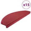 Trapmatten 15 st 65x24x4 cm Röd Halfrond Groot Productafbeelding-voorbeeld 1
