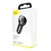 Baseus adowarka samochodowa 2x USB 4,8A 24W z LCD szary Podgląd zdjęcia produktu 20