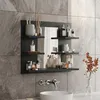 Szafka z lustrem w łazience Vicco Wilbur Antracyt 58.8 x 50 Podgląd zdjęcia produktu 7
