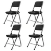 Chaise pliante set de 4 fauteuils lounge avec rembourrage Voir les images du produit 1