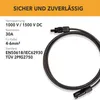 enjoy solar® HISkon Solarkabel Verlängerung MC4 auf MC4, 4 Produktbild-Vorschau 4