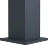 Satz von 2 Alu Pfosten H.166cm EIFEL 10X10 - Anthrazitgrau Produktbild-Vorschau 8