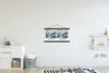 MuchoWow® Textilposter Frankreich - Natur - Berge 90x45 cm Produktbild-Vorschau 2