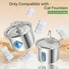 Zivacate Katzenbrunnen Filter - 24 Stück Kohlefilter & 24 Produktbild-Vorschau 2
