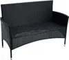 Gartenbank Rattan Gartenmöbel 2-Sitzer Rattanmöbel Sitzbank Produktbild-Vorschau 4