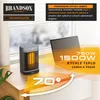 Brandson ohrievač s ventilátorom, úspora energie, keramický Náhľad obrázku produktu 3