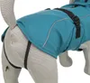 TRIXIE Regenmantel Vimy für Hunde - petrol - 340.0L x 5.0H Produktbild-Vorschau 3