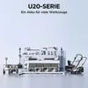 Litheli U20 Kettensaege 2x20V/2.0Ah, Farbe:Schwarz Produktbild-Vorschau 10