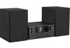 A black Kenwood stereo system with two speakers is shown against a white background. Anteprima dell’immagine prodotto