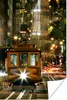 MuchoWow® Poster Straßenbahn in San Francisco bei Nacht Produktbild-Vorschau 1