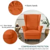 Housse pour fauteuil, extensible, lavable, en tissu Voir les images du produit 6