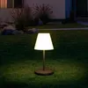 Stehlampe In- und Outdoor Tischlampe Akku Garten Terasse Produktbild-Vorschau 2