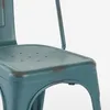 stühle im industriedesign aus metall vintage shabby chic Produktbild-Vorschau 3