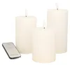 Anna's Collection LED-Stumpfkerzen mit Fernbedienung - 3x - Produktbild-Vorschau 1