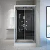 HOME DELUXE - Komplettdusche WAVE XL - Schwarz, Maße: 120 x Produktbild-Vorschau 4