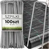 100 Picchetti Giardino Acciaio Ø 3 mm 150x30 mm U Anteprima dell’immagine prodotto 10