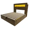 Flieks Hydraulisch houten bed, eenpersoonsbed 140x200 cm Productafbeelding-voorbeeld 11