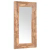 vidaXL Dekorativer Spiegel Teak 120 x 60 cm Rechteckig Produktbild-Vorschau 5
