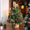40cm Mini Weihnachtsbaum mit 20 warmweiß LEDs 8 Licht Produktbild-Vorschau 3