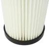 A close-up of a pleated filter with a black base. Produktbild-Vorschau