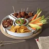 Secret de Gourmet Snack-Tablett Set rund Produktbild-Vorschau 9