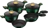 Berlinger Haus garnki 10 elementów Metallic Emerald BH6065 Podgląd zdjęcia produktu 1
