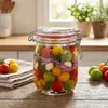 KADAX inmaakpotten van 750 ml met schroefdeksel, set van 8, Productafbeelding-voorbeeld 2