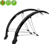 Set parafanghi per bicicletta da 20 pollici 20" Nero Anteprima dell’immagine prodotto 2