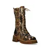 LAURA VITA Lederschnürstiefel Oyao 02 bronze camel mit Produktbild-Vorschau 2