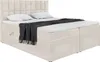 MEBLINI Boxspringbett mit Bettkasten - Gepolstert Produktbild-Vorschau 2